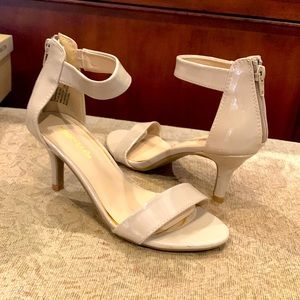 Size 5 Marbella Nude heels , gently worn